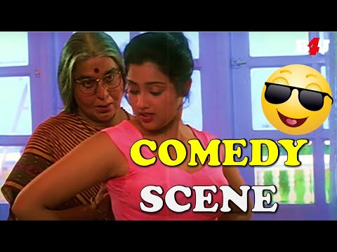 Chachi Towel Do Na - Comedy Scene | Aunty 420 | Kamal Haasan | Full HD