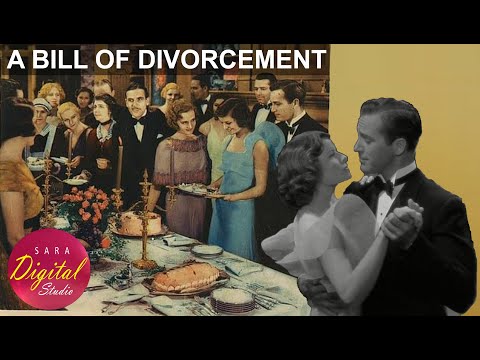 A Bill of Divorcement (1932) | HD | Drama | John Barrymore, Katharine Hepburn, Billie Burke