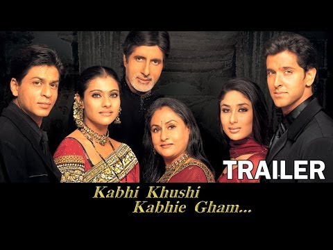 Kabhi Khushi Kabhie Gham - Official Trailer - Amitabh Bachchan, Shahrukh Khan, Hrithik Roshan, Kajol