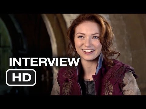 Jack the Giant Slayer Interview - Eleanor Tomlinson (2013) - Adventure Movie HD