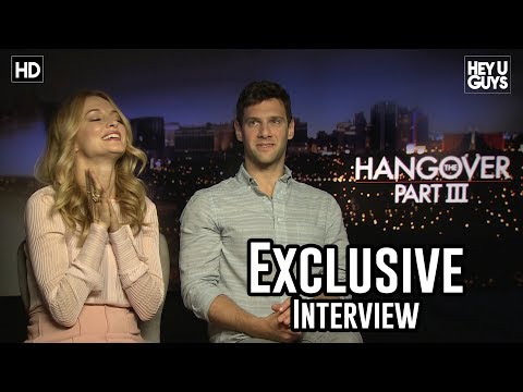 Heather Graham &amp; Justin Bartha - The Hangover 3 Exclusive Interview