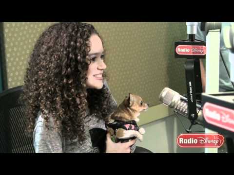 Madison Pettis Meets Lala from &quot;Beverly Hills Chihuahua 2&quot; for the First Time on Radio Disney