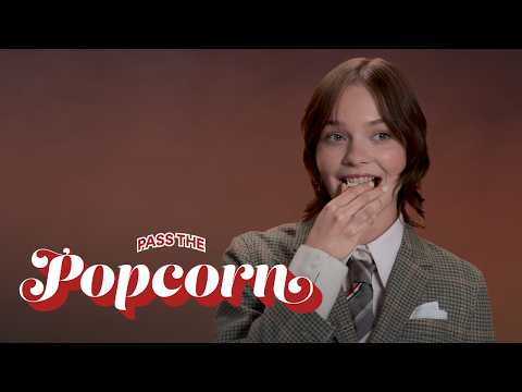 Emma Myers Spills 'Wednesday' Tea &amp; Her Worst On-Screen Kiss | Pass the Popcorn | Seventeen