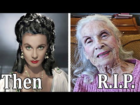 GONE WITH THE WIND (1939) Then and Now All Cast: Most of actors died