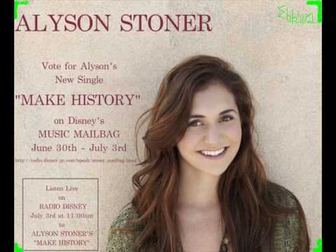 Alyson Stoner - make history preview (new song)