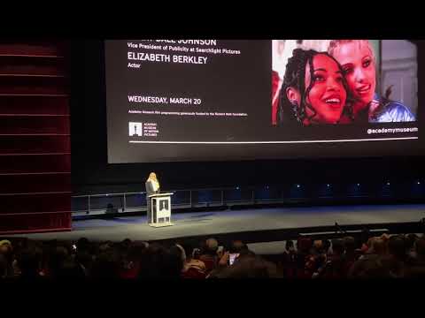 Elizabeth Berkley introduces “Showgirls”