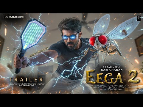 EEGA 2 - First look Trailer | S S Rajamouli | Ram Charan | Samantha Prabhu | Makkhi 2 | Movies 2025