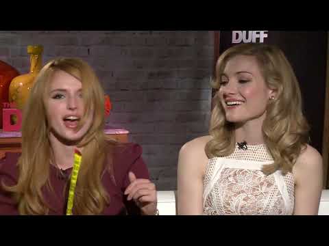 The DUFF Movie - Robbie Amell, Skyler Samuels, Bella Thorne &amp; Mae Whitman - Silas Lesnick Interview