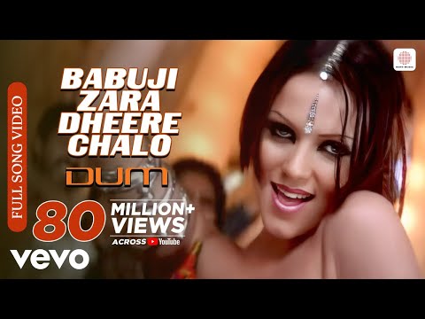 Babuji Zara Dheere Chalo Full Video - Dum|Vivek|Sukhwinder Singh,Sonu Kakkar|Sandeep C.