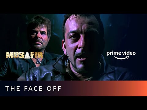 Sanjay Dutt and Anil Kapoor Face Off | Musafir | Amazon Prime Video