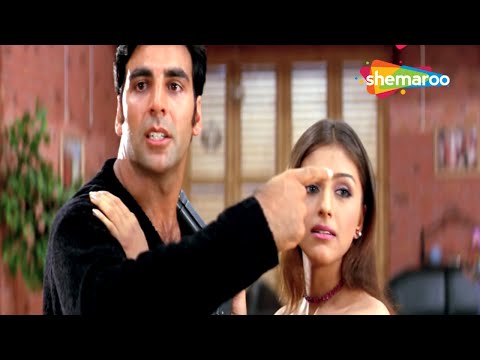 कोन है रे ये गरम किटली शिमला मिर्ची | Awara Paagal Deewana | Akshay Kumar, Aarti C - Hindi Movies