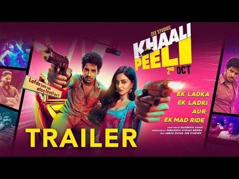 Khaali Peeli | Official Trailer | Ishaan Khatter | Ananya Panday | Maqbool Khan | Zee Plex | 2 Oct