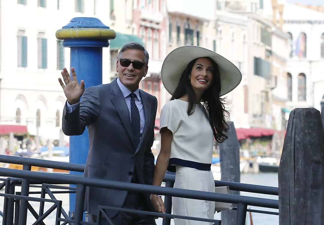 Hollywood Royalty George Clooney And Amal Alamuddin