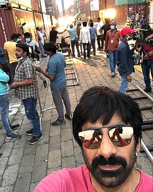 Ravi Teja Selfie