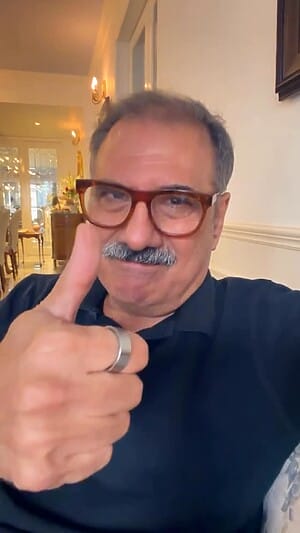 Boman Irani Selfie