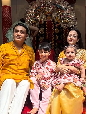 Koel Mallick Family