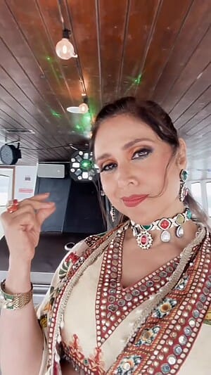 Meenakshi Seshadri Selfie