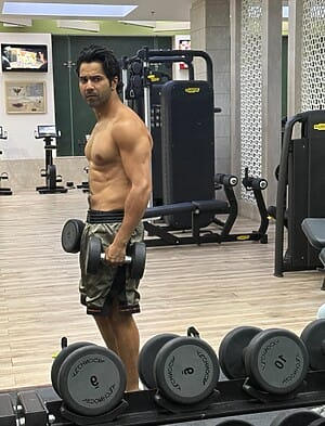 Varun Dhawan Image Physical