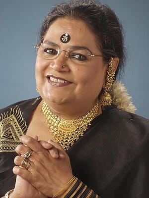 Usha Uthup Selfie